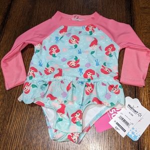 NWT Little Mermaid Bathing Suit